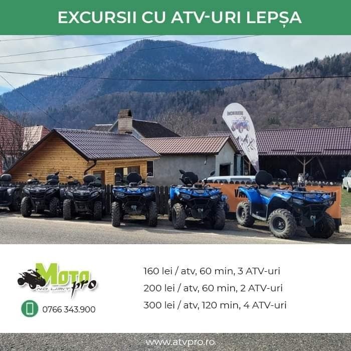 Excursii cu ATV-uri Lepșa
